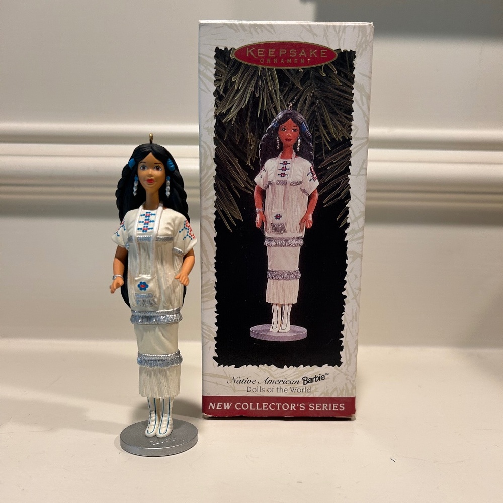 Hallmark Native American Barbie Ornament